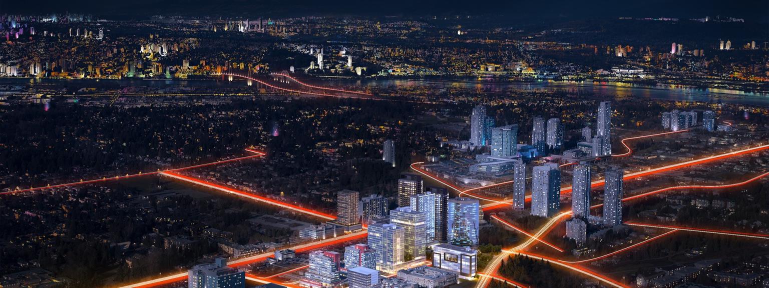 A rendering of the City Centre development